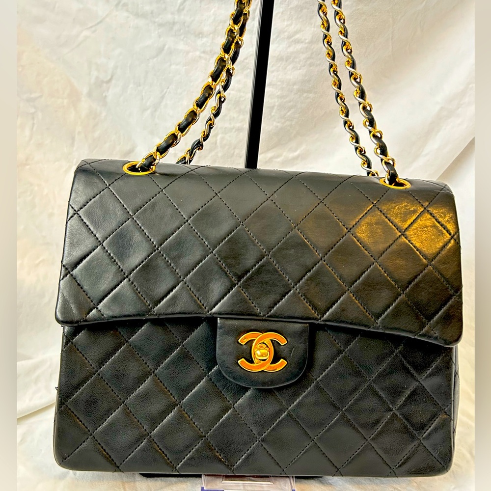 Chanel Matelasse 25 Coco Mark Double Flap 24k gold plate